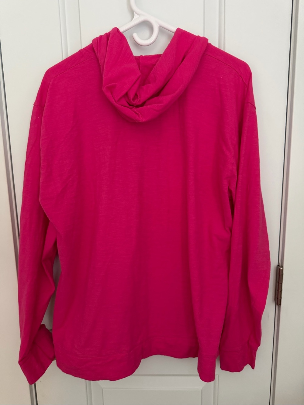 Hanes Bright Pink Full-Zip Hooded Sweatshirt - Picture 3 of 7